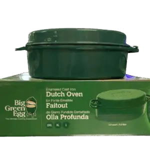 Enameled Cast Iron Dutch Oven, Oval