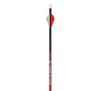 Carbon Express 50754 Maxima Red 350 Blazer Vanes 6 Pk 65_90 Lb Draw Weight Premium Arrow Tri Spine Tech