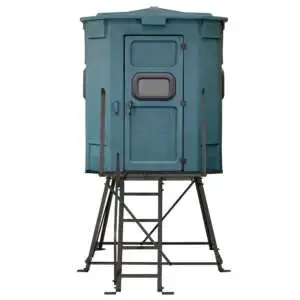 PRO RIFLE BLIND (GREEN) w/ 4 ft. TOWER
