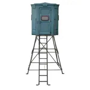 PRO RIFLE BLIND (GREEN) w/ 8 ft. TOWER