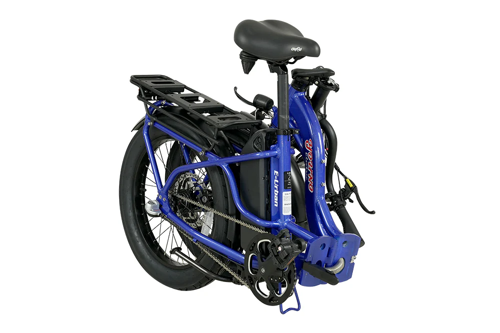 E-Urban PRO Folding E-Bike (Black, 7-Speed, Torque Sensor) - Image 2