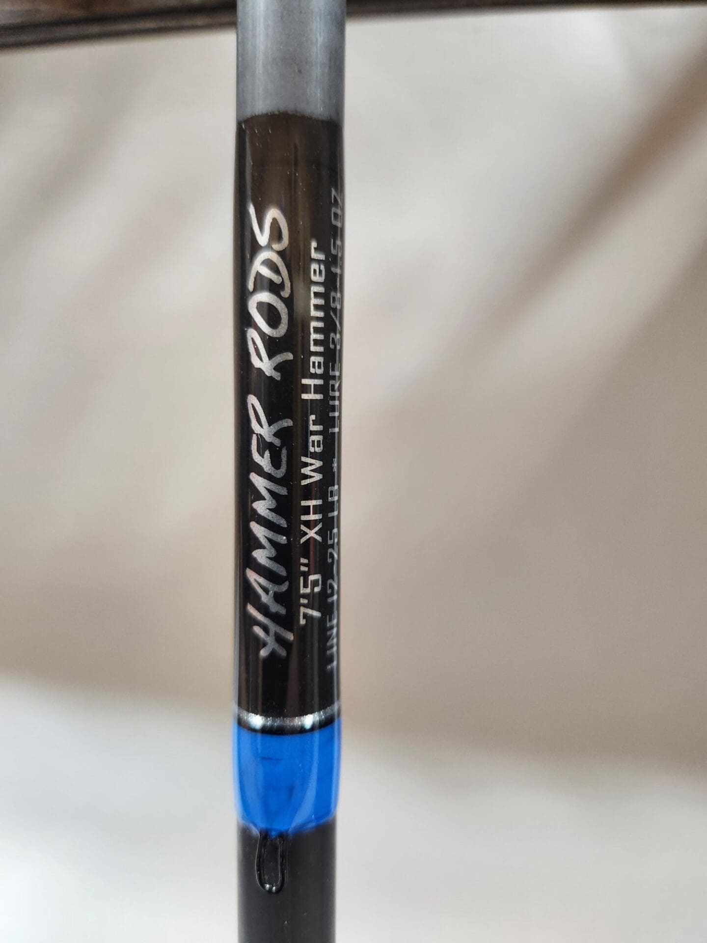 Hammer Rods HMG75SWH Select Series 7'5 War Hammer Heavy - Texas Rig/Jig Rod
