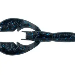 Net Bait X35522 BaitFuel Baby Paca Craw - Black Blue Flake