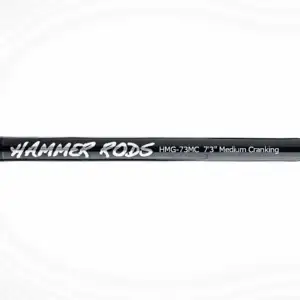 Hammer Rods HMG73MHC Crankbait Series 7'3" Micro Guide - Medium Heavy