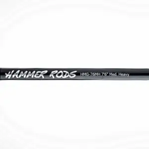 Hammer Rods HMG76MH Elite Series Baitcaster 7' 6" Micro Guide - Medium Heavy