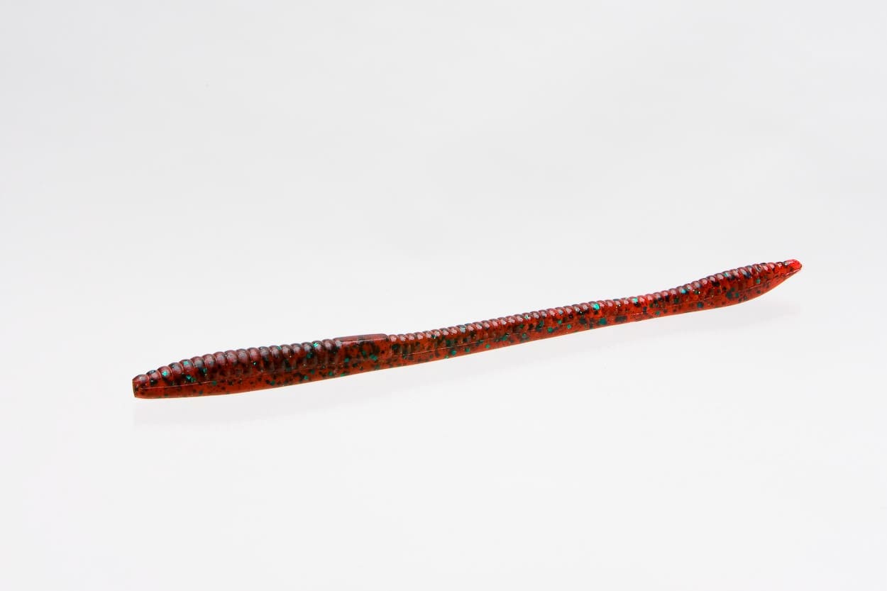 ZOOM 006-021 ZOOM Trick Worm 6.5" Red Bug