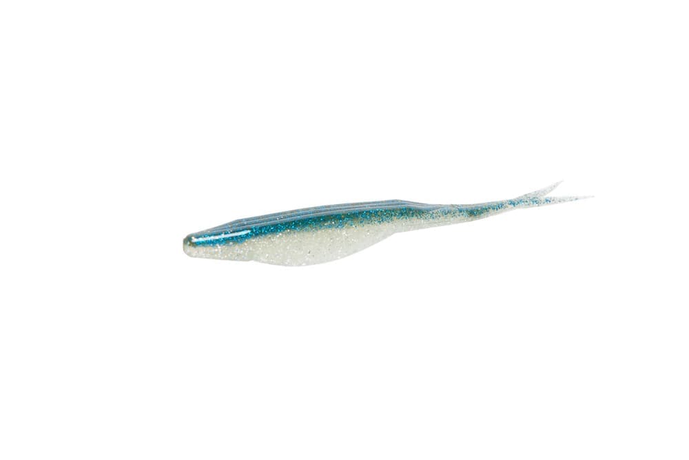 ZOOM 023-356 ZOOM Salty Super Fluke 5.25" Silver Flash