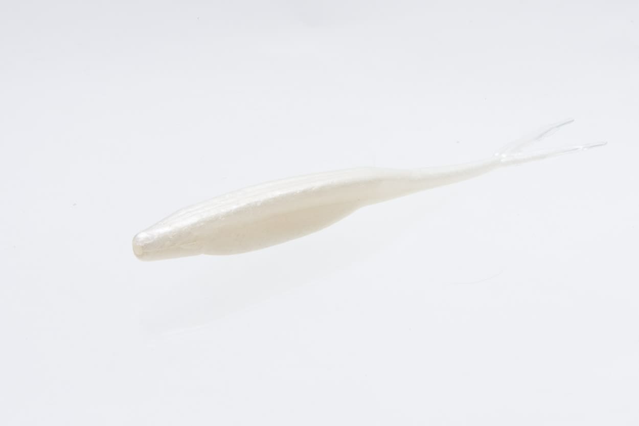 ZOOM 023-045 ZOOM Salty Super Fluke 5.25" White Pearl
