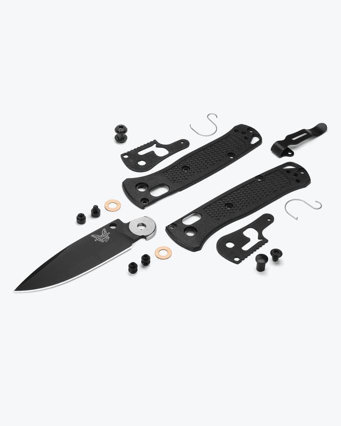 Mini Bugout® Drop-Point Knife - Black CF-Elite® Handle - Image 5