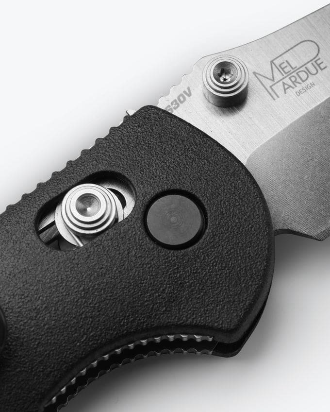 Mini Griptilian® Drop-Point Knife - Black Grivory® - Image 4