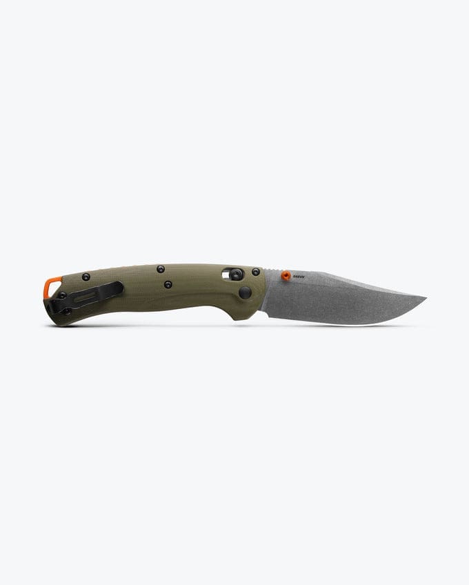 Taggedout Clip-Point Knife - OD Green G10 Handle - Image 3