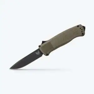 Shootout® Drop-Point Knife - Ranger Green Grivory® Handle