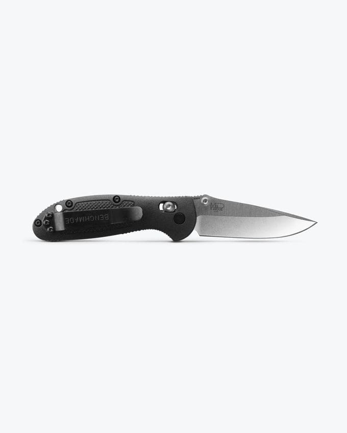 Mini Griptilian® Drop-Point Knife - Black Grivory® - Image 3