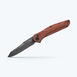 Auto Osborne Reverse Tanto Knife - Burnt Copper Aluminum