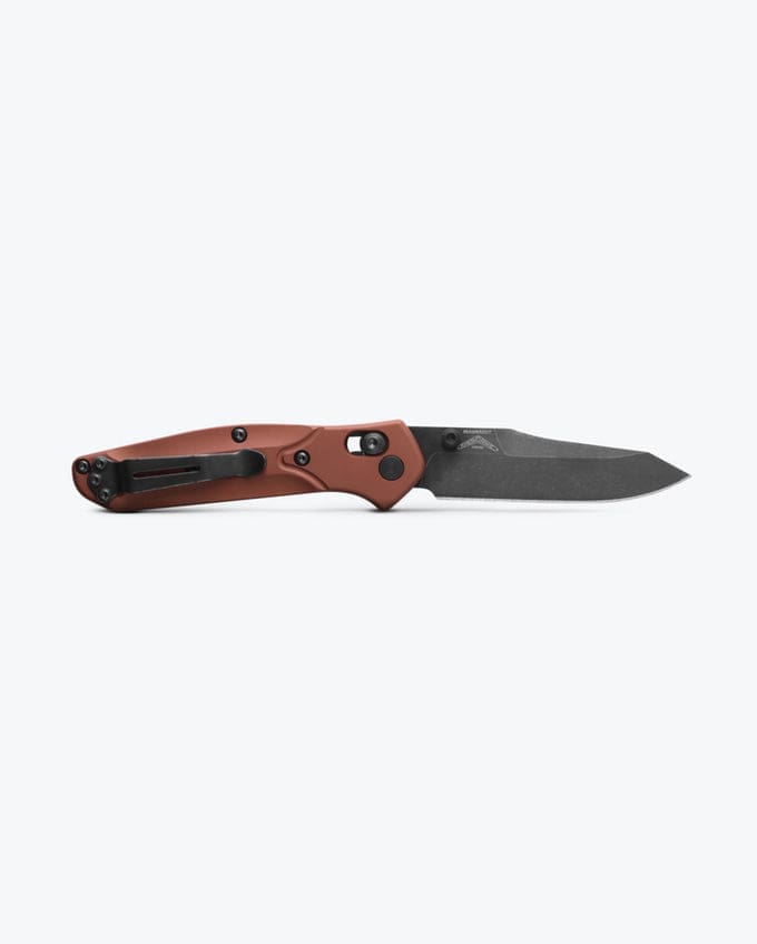 Mini Osborne Reverse Tanto Knife - Burnt Copper Aluminum - Image 3