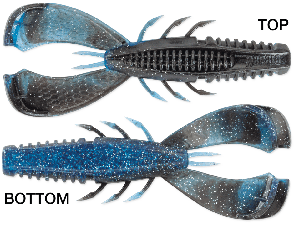 CrushCity Cleanup Craw 3 Black N Blue