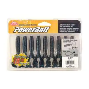 BerkleyPowerBait? The Boss Grub/Blister/Black Blue Fleck