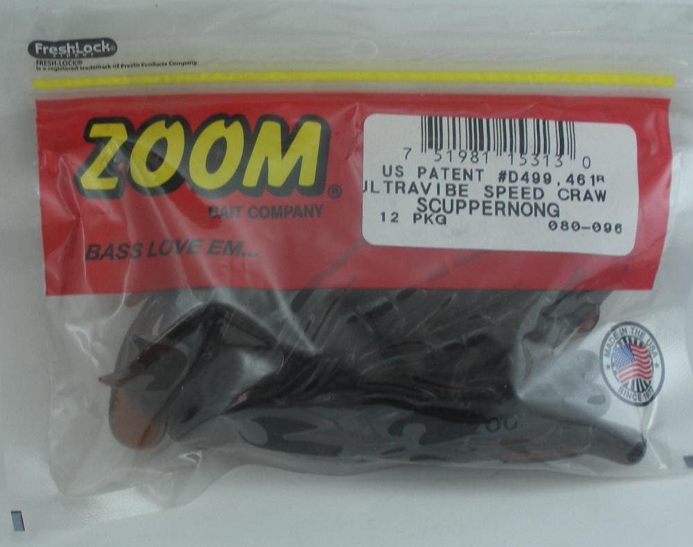 Zoom U-V Speed Craw 3.5'' Scuppernong