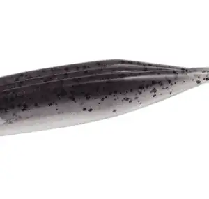Zoom Winged Fluke 5'' Smoke Pepper Clear 6pk