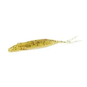 Zoom Winged Fluke 4in Champagne Pepper Pearl 8pk