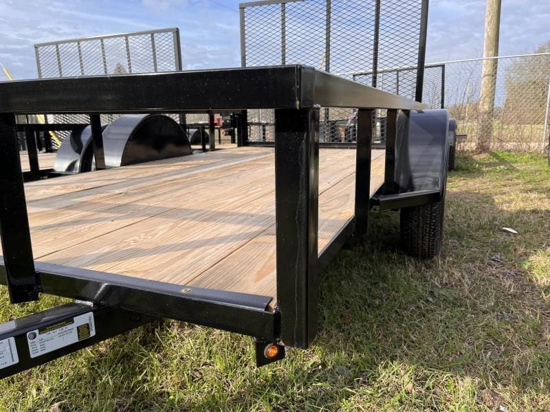 Bye-Rite 5x10 Medium Duty Single Axle Utility Trailer - Image 2