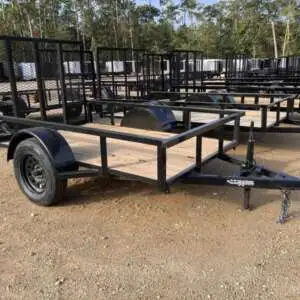 Bye-Rite 5x8 Medium Duty Single Axle Utility Trailer