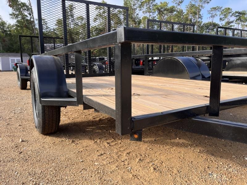Bye-Rite 5x8 Medium Duty Single Axle Utility Trailer - Image 2