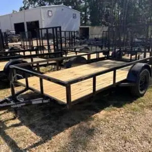 Bye-Rite 6x12 Medium Duty Single Axle Utility Trailer