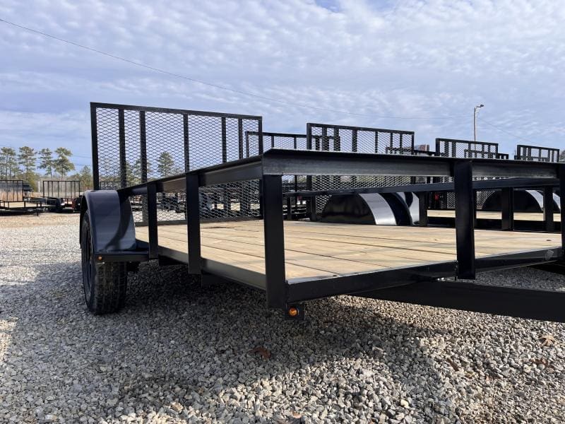 Bye-Rite 6x12 Heavy Duty Single Axle Utility Trailer - Image 2