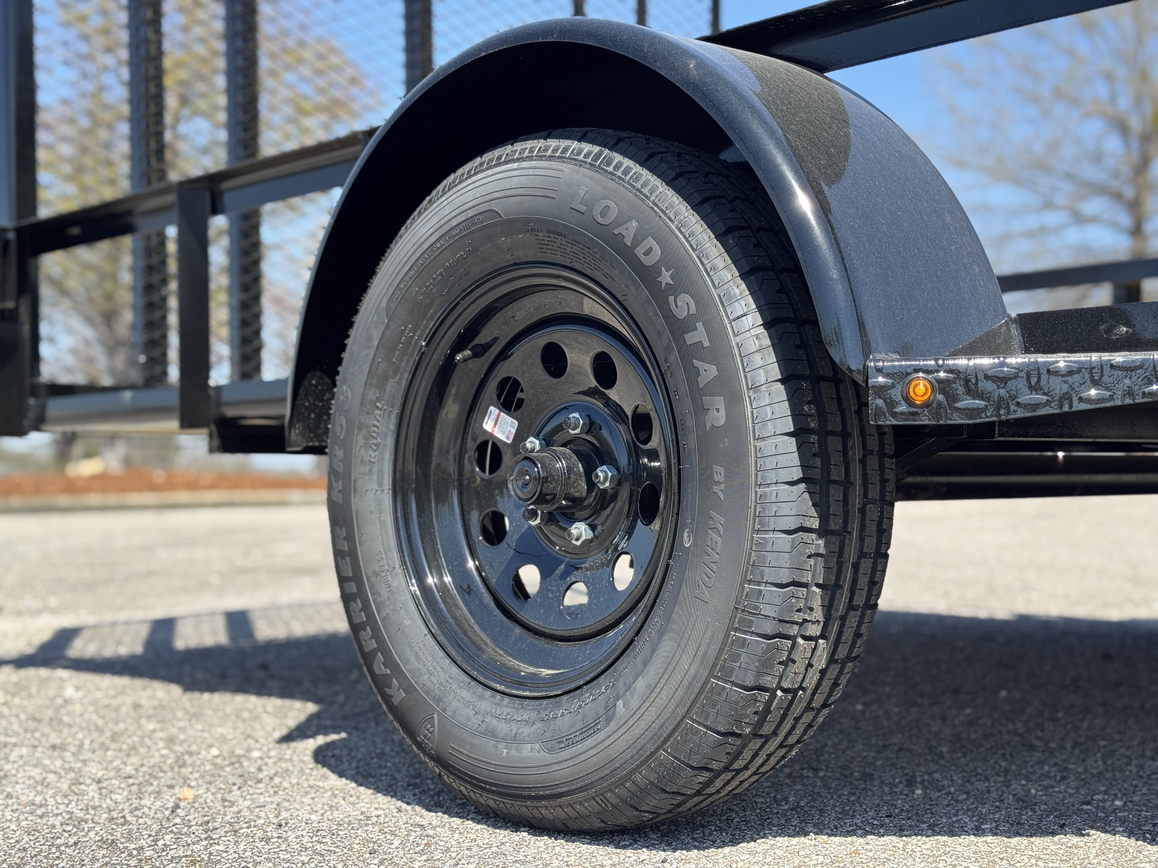Bye-Rite 6x12 Light Duty Single Axle Utility Trailer - UL612 - Image 4