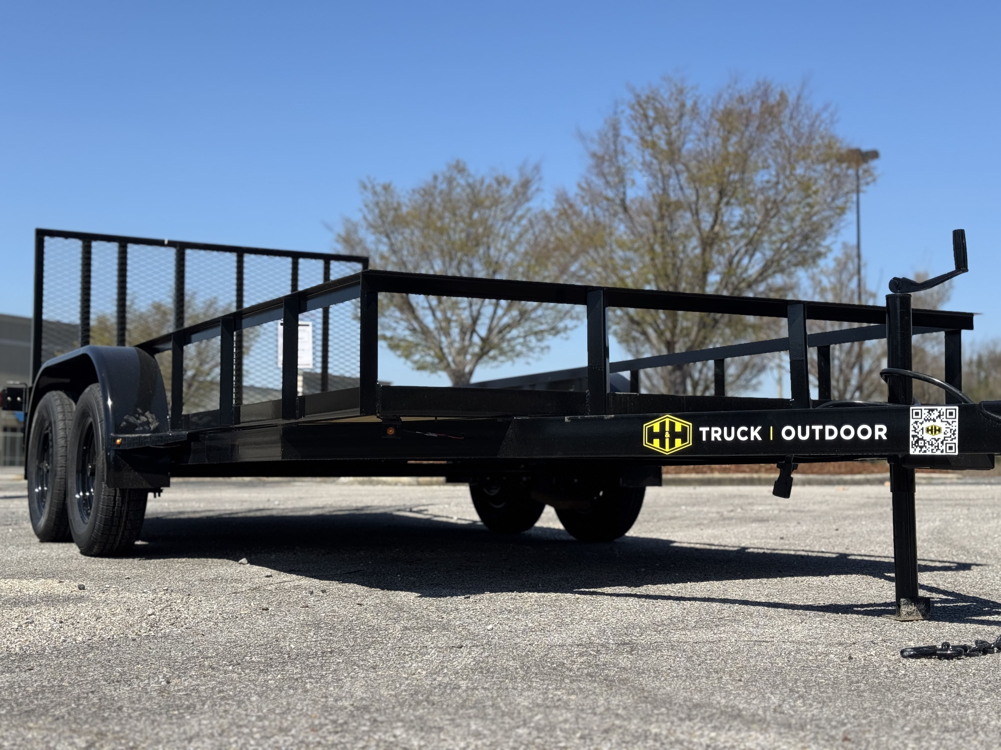 Bye-Rite 6.6x16 Light Duty Tandem Axel Utility Trailer - Image 2