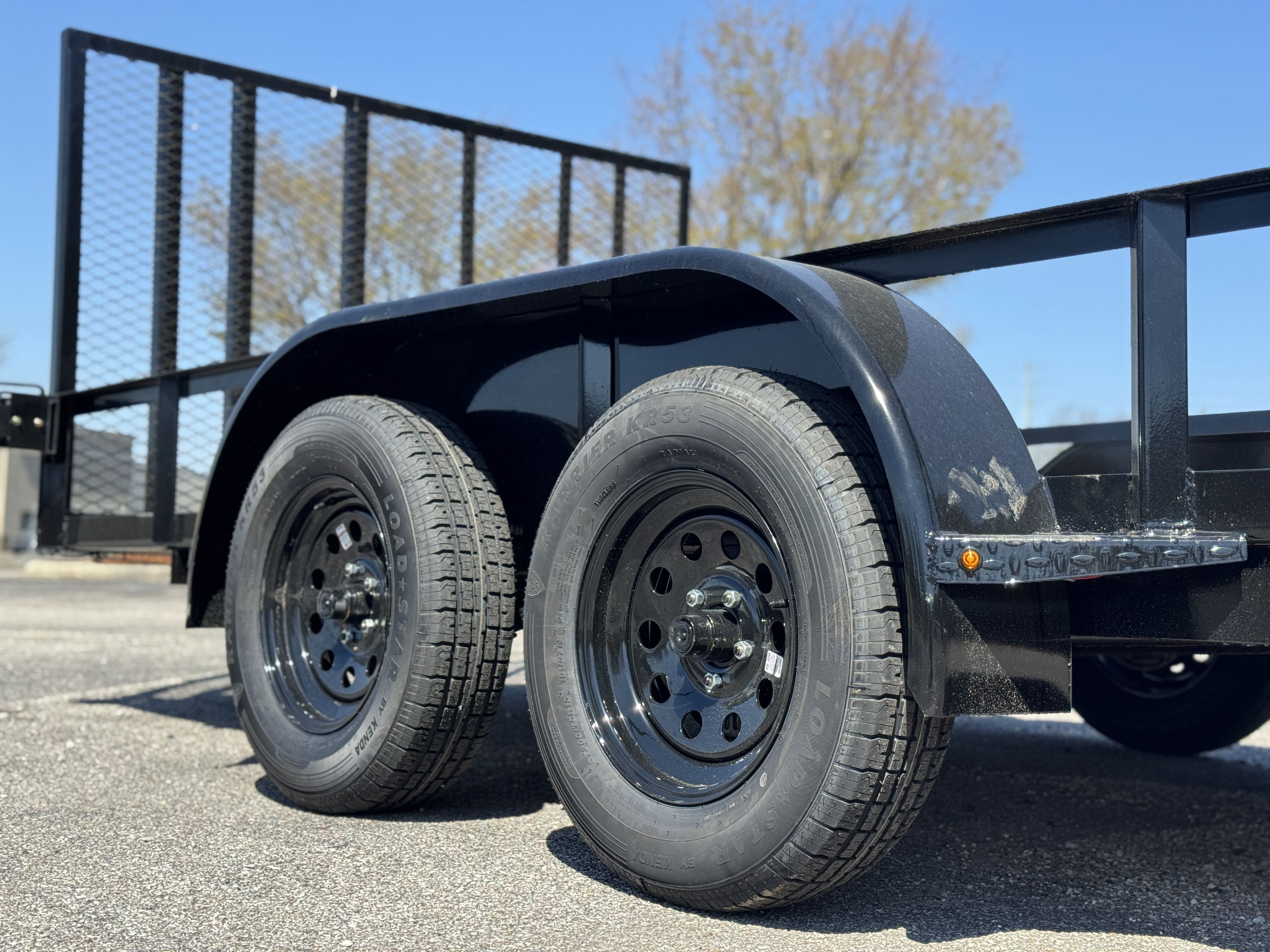 Bye-Rite 6.6x16 Light Duty Tandem Axel Utility Trailer - Image 4