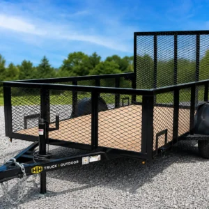 Bye-Rite 5x10 Light Duty Single Axle Utility Trailer w/ 2' Mesh Sides - UL510MS2