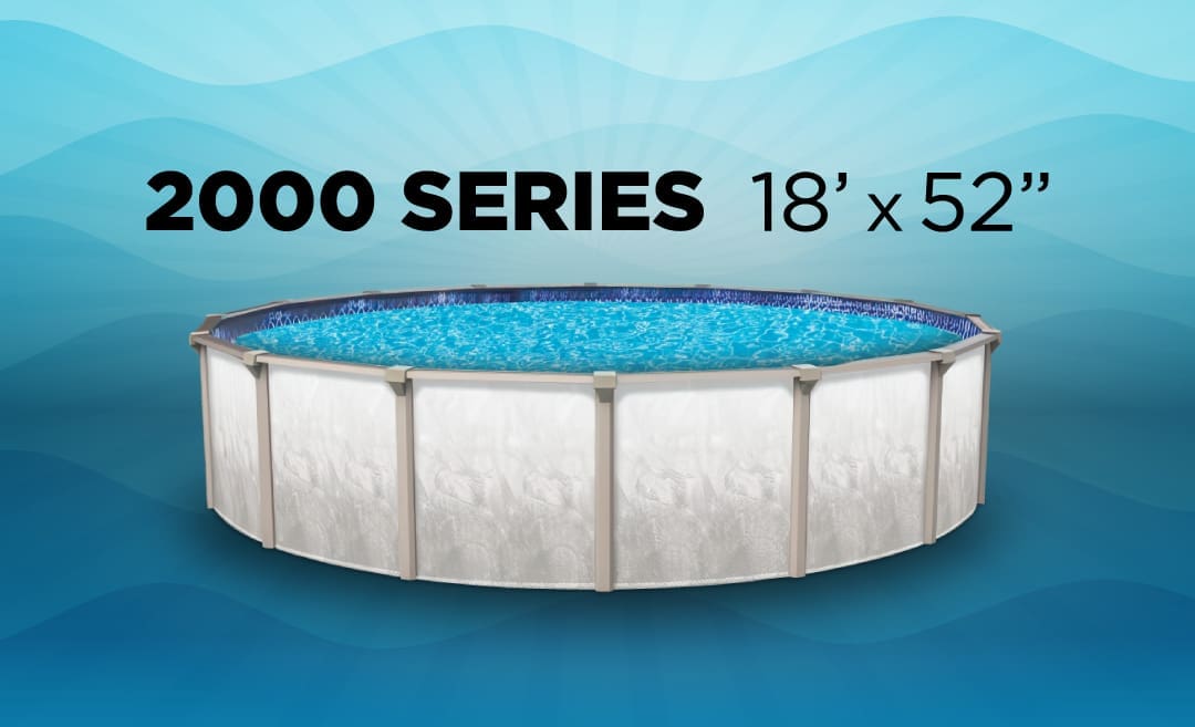 H&H 2000 Series 18x52 above ground pool