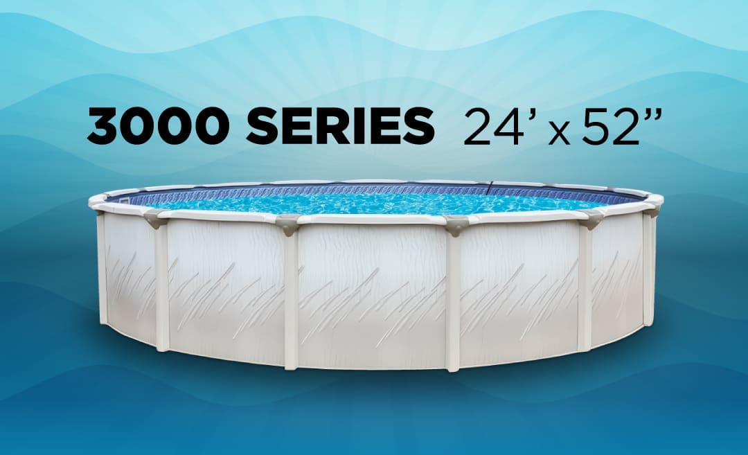 H&H 3000 Series 24x52 above ground pool