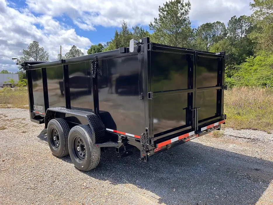 Caliber Trailers – CALDTXD714 – 7X14 16K DUMP TRAILER