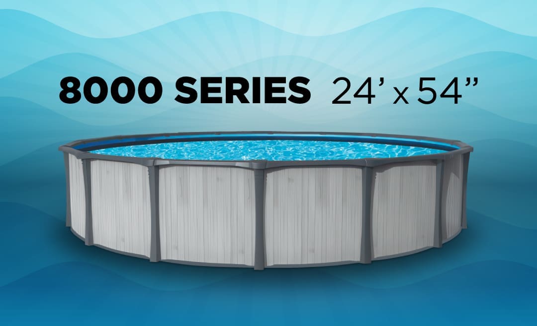 H&H 8000 Series 24x54 above ground pool