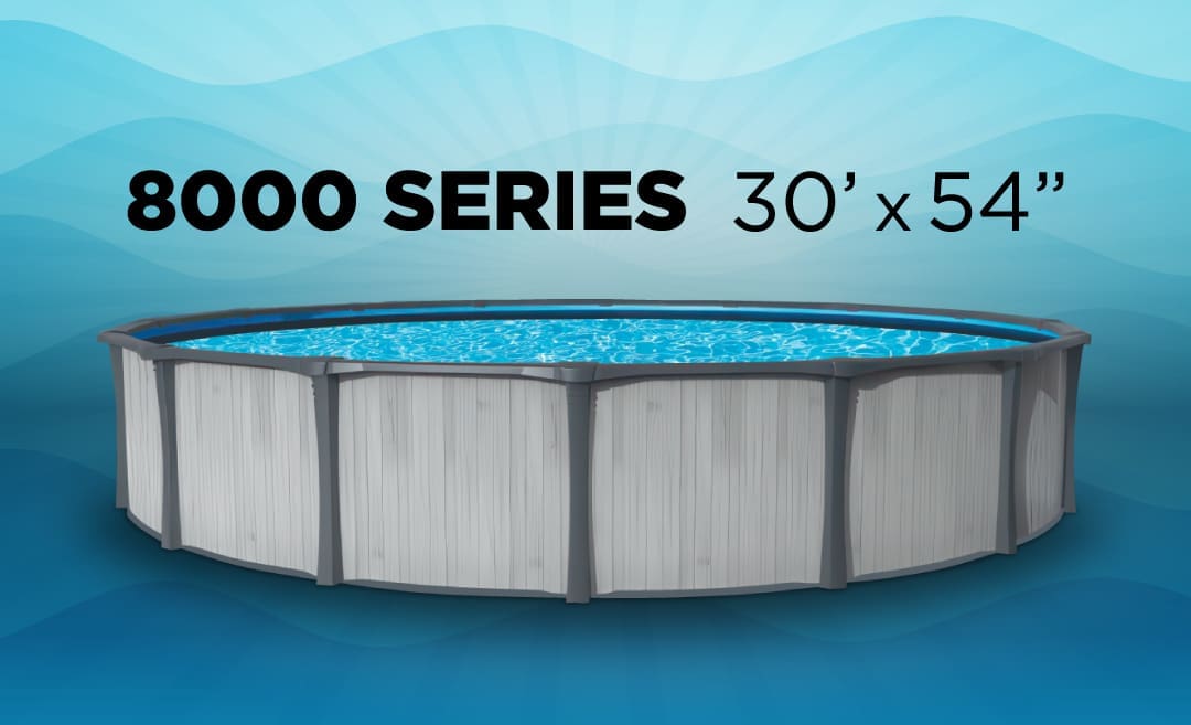 H&H 8000 Series 30x54 above ground pool
