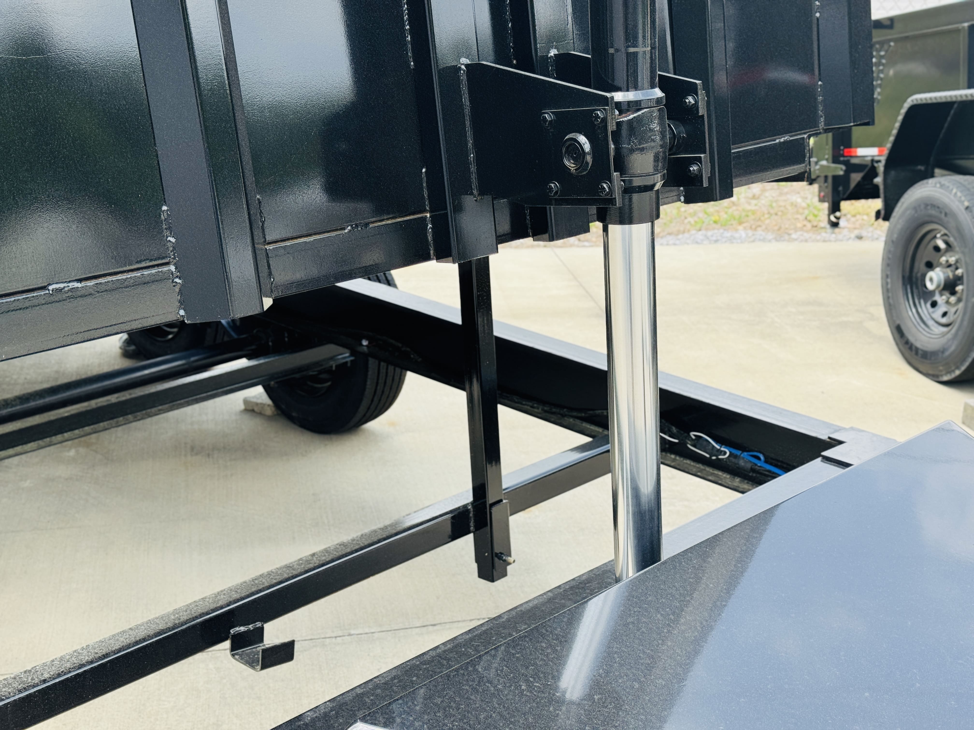 Caliber Trailers - CALDTXD716S4 - 7X16 16K DUMP TRAILER - 4' SIDES - Image 3