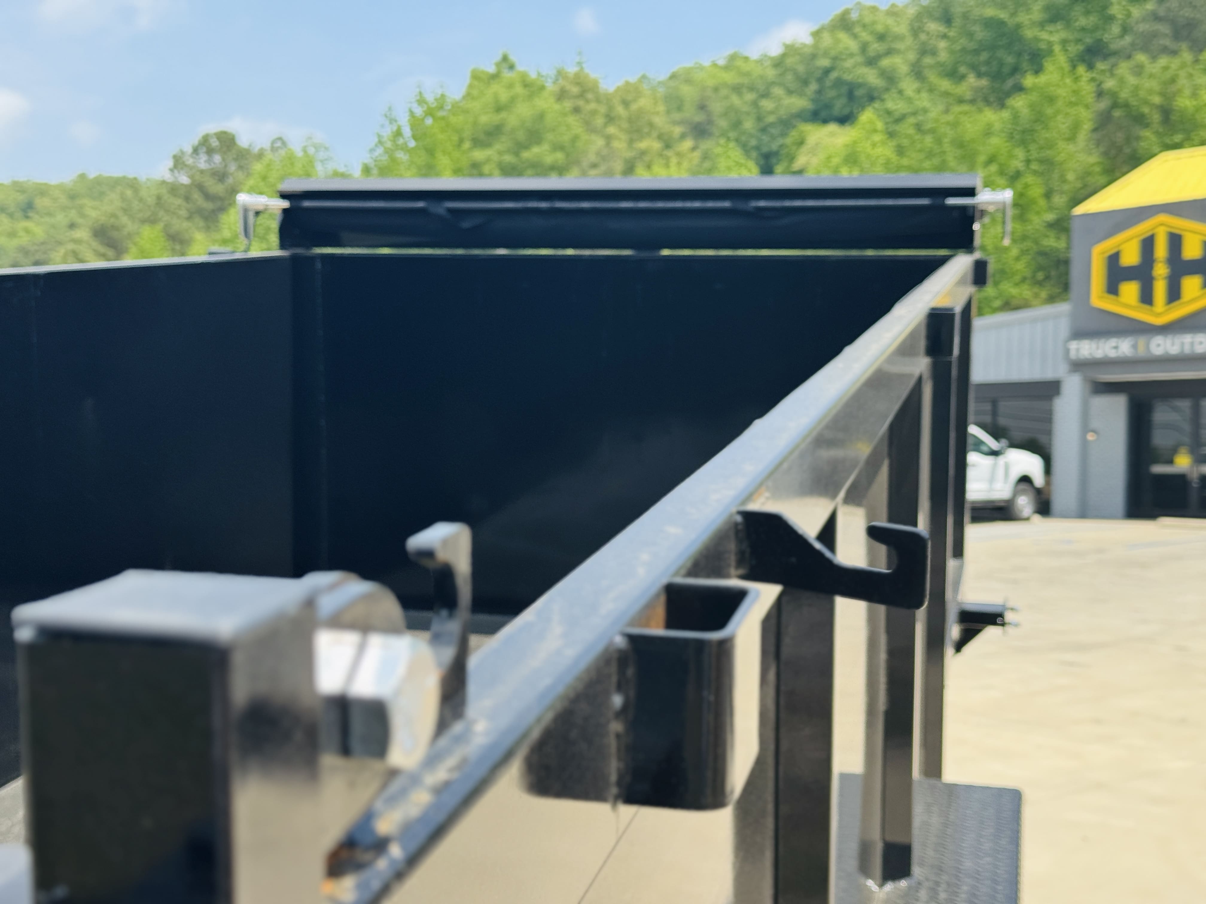 Caliber Trailers - CALDTXD716S4 - 7X16 16K DUMP TRAILER - 4' SIDES - Image 2