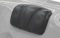 Bimini Lounger Padded Headrest