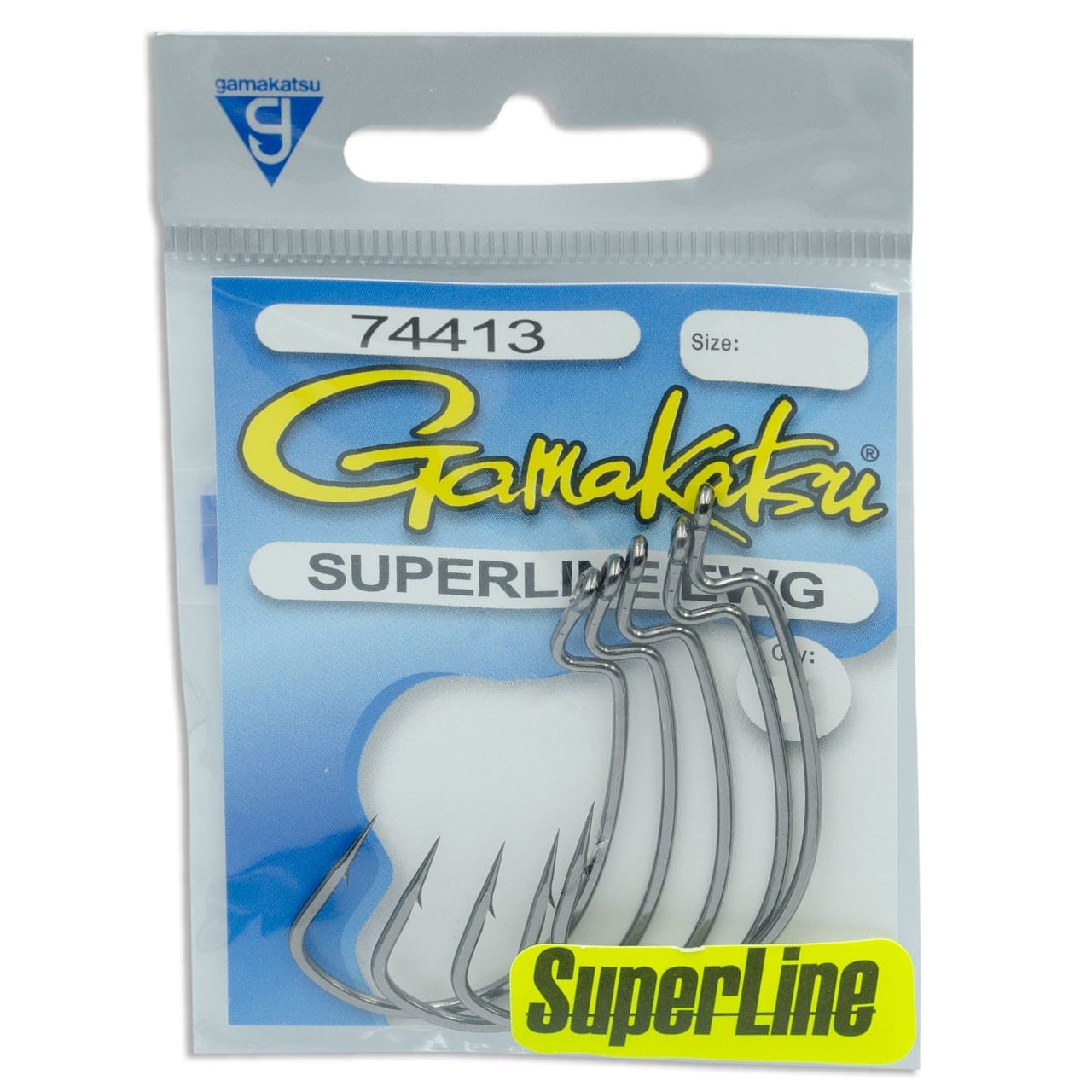 Gamakatsu 74413 Worm Superline Extra Wide Gap (EWG)