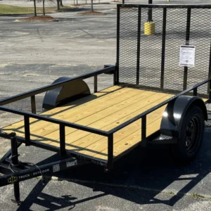 Bye-Rite 5x8 Light Duty Single Axle Utility Trailer w/ 2 foot Mesh Sides - UL508MS2
