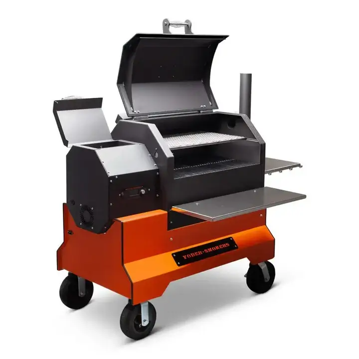 Yoder YS1500S Comp Cart Orange