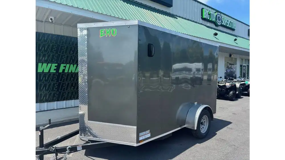 Arising ARI6x10EKOWHT – Eko White Single Axle Enclosed Trailer