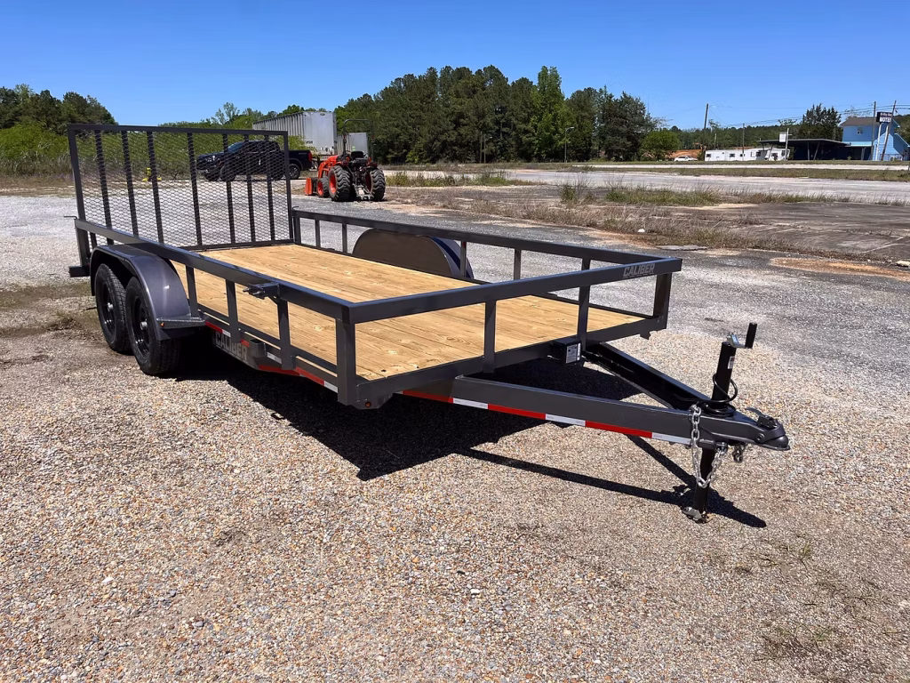 Caliber Trailers – CALWG716 – 7X16 7K WRAP TONGUE HD UTILITY TRAILER