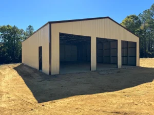 Enclosed Garage