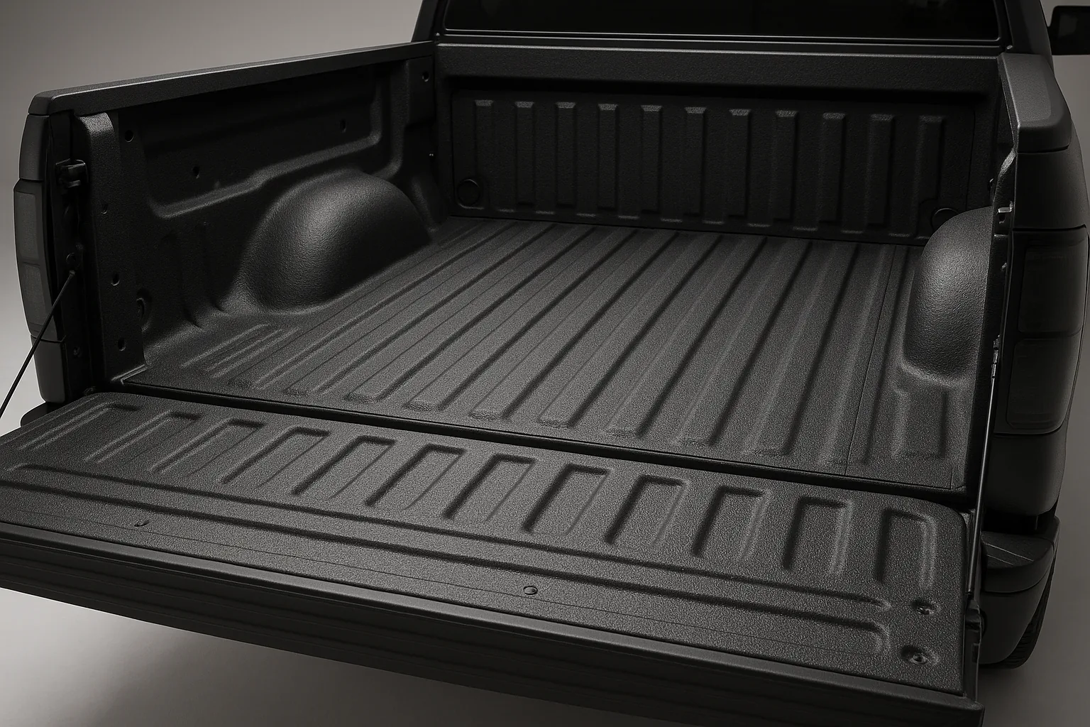 Finished spray-in bedliner