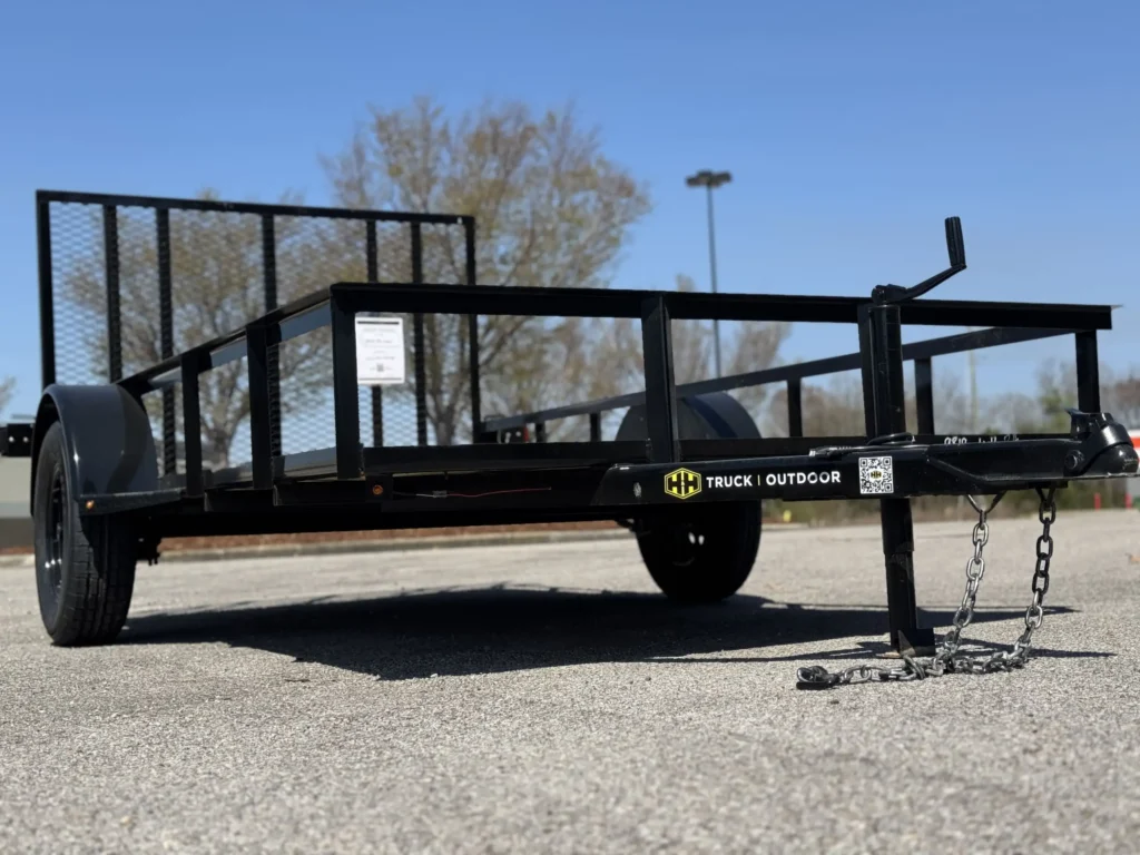 Bye-Rite 6×12 Medium Duty Single Axle Utility Trailer w/ 2′ Mesh Sides – UM612MS2