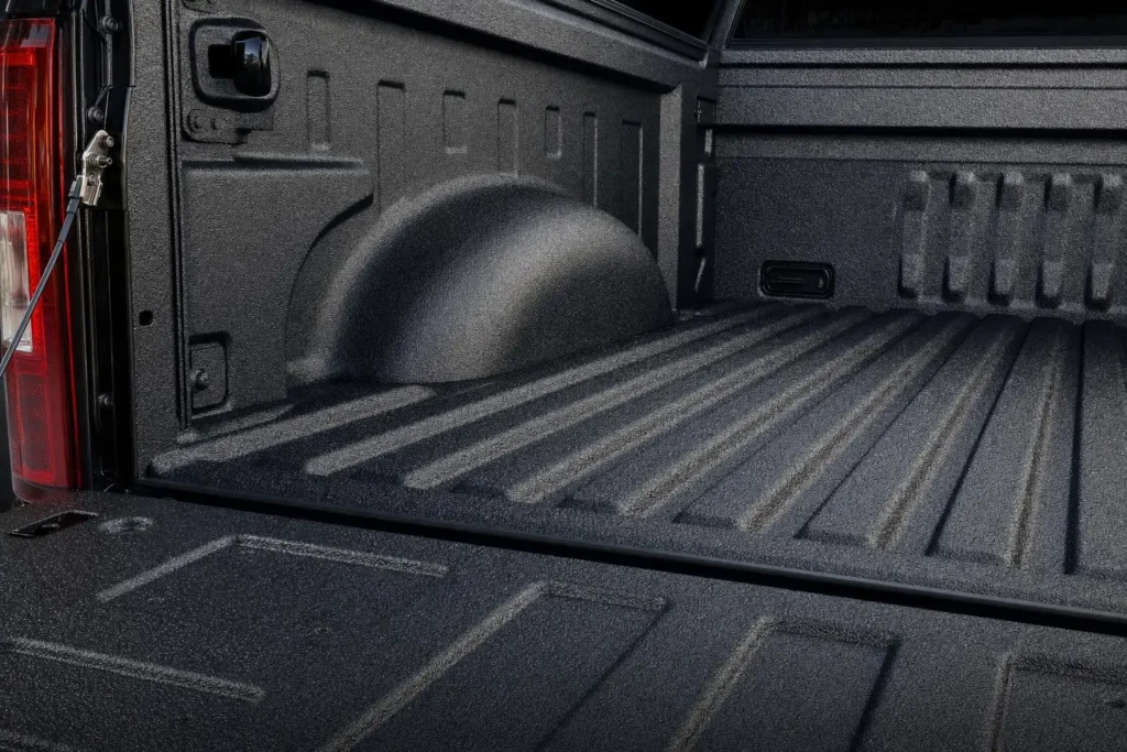 Spray-on bed liner